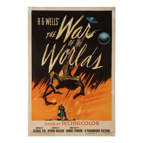 109. US One-Sheet Poster, 1953 - Linen-Backed ### WAR OF THE WORLDS (1953)
