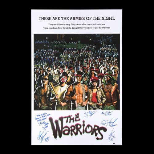 110. Cast-Autographed Poster ### WARRIORS, THE (1979)