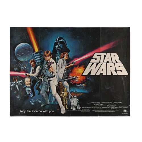 114. Pre-Oscar UK Quad, 1977 ### STAR WARS: A NEW HOPE (1977)