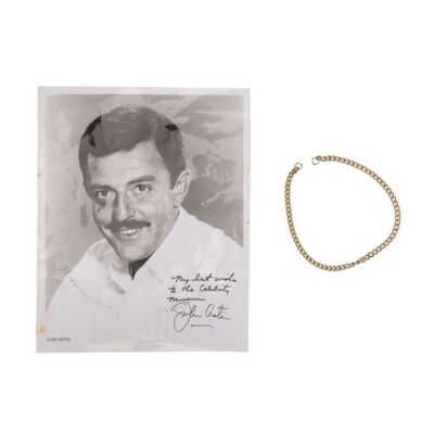 125. Gomez Addams' (John Astin) Watch Chain and Autographed Photo ### ADDAMS FAMILY, THE (1964-1966)