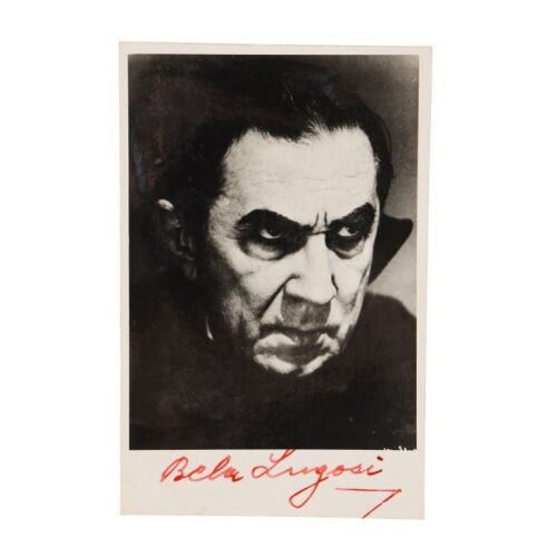 126. Bela Lugosi Autographed Photograph ### DRACULA (1931)