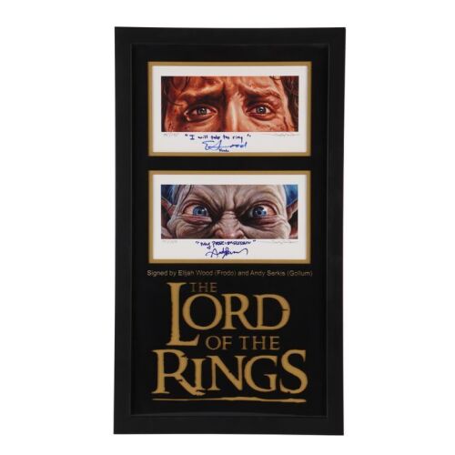 138. Elijah Wood and Andy Serkis-Autographed Print Display ### THE LORD OF THE RINGS TRILOGY (2001-2003)