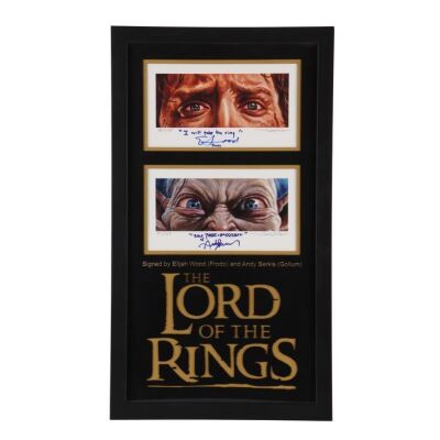 138. Elijah Wood and Andy Serkis-Autographed Print Display ### THE LORD OF THE RINGS TRILOGY (2001-2003)