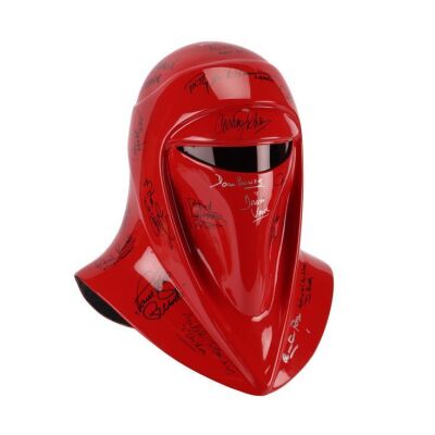 140. Cast-Autographed Imperial Royal Guard Helmet ### STAR WARS FRANCHISE (1977 - PRESENT)
