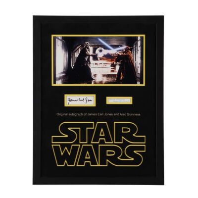 144. Alec Guinness and James Earl Jones Autograph Display ### STAR WARS: A NEW HOPE (1977)