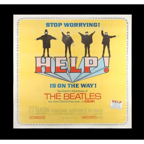 167. US Six-Sheet Poster, 1965 - Linen-Backed ### HELP! (1965)