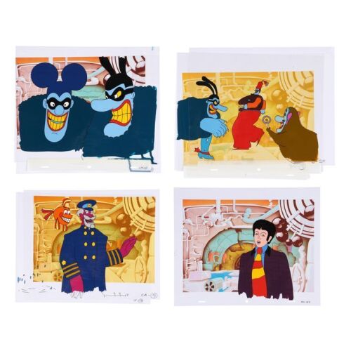 168. Set of Four Beatles Anthology Original Production Animation Cel Setups ### THE BEATLES ANTHOLOGY (TV SERIES, 1995-1996)