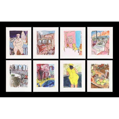 174. Set of Eight Limited Edition Drawn Blank Series 2011 Prints by Bob Dylan ### BOB DYLAN