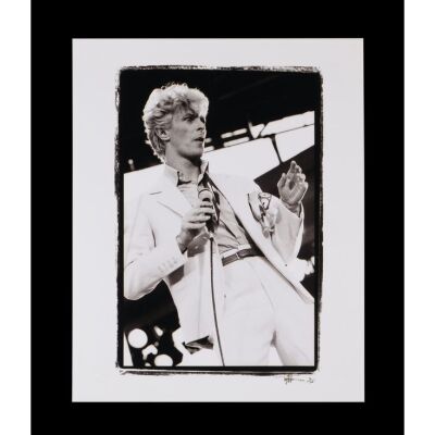 180. The Rockarchive Collection: Limited Edition C Type Print by Tony Mottram, Milton Keynes, 1983 ### DAVID BOWIE
