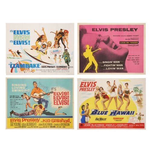 182. Four UK Quads, 1956 - 1967 ### ELVIS PRESLEY
