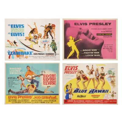 182. Four UK Quads, 1956 - 1967 ### ELVIS PRESLEY
