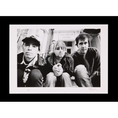 195. The Rockarchive Collection: Limited Edition Print by Martyn Goodacre, Shepherd's Bush, 1990 ### NIRVANA
