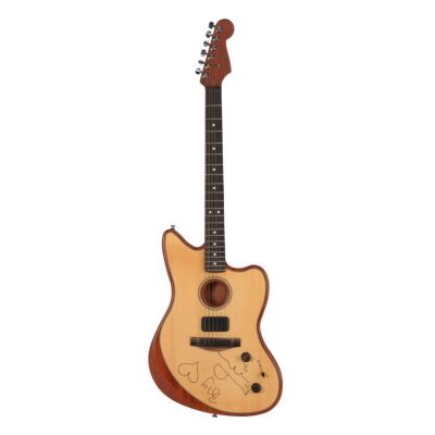 198. Noel Gallagher's Owned and Autographed Fender Acoustasonic Jazzmaster Guitar to Benefit UNICEF UK ### NOEL GALLAGHER