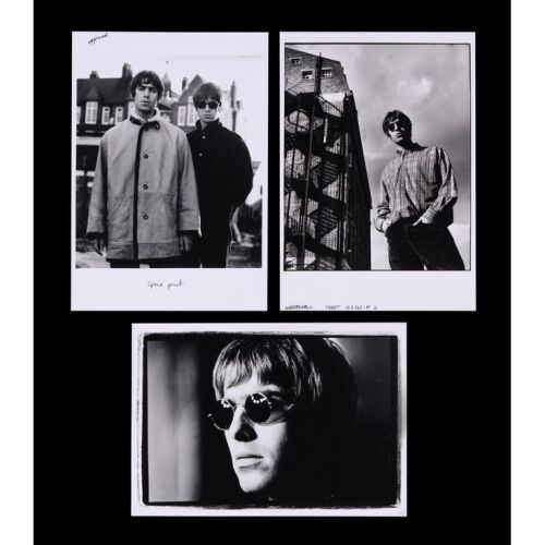203. The Rockarchive Collection: Three Vintage Silver Gelatin Wonderwall Video Shoot Prints by Jill Furmanovsky, 1995 ### OASIS
