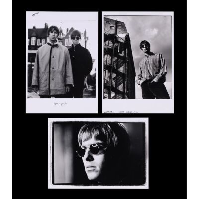 203. The Rockarchive Collection: Three Vintage Silver Gelatin Wonderwall Video Shoot Prints by Jill Furmanovsky, 1995 ### OASIS