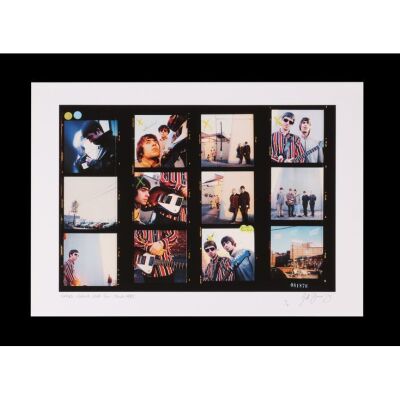 209. The Rockarchive Collection: Limited Edition Contact Sheet Images Print by Jill Furmanovsky, Detroit, 1995 ### OASIS