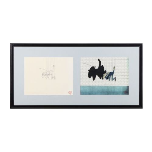217. Original Framed Teacher Marionette Production Cel and Pencil Drawing Display ### PINK FLOYD: THE WALL (1982)