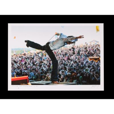 221. The Rockarchive Collection: Limited Edition Jarvis Cocker Print by Jill Furmanovsky, Glastonbury Festival, 2011 ### PULP (BAND)