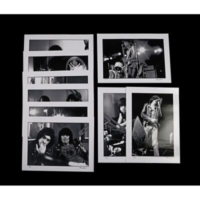 222. Set of Nine Limited Edition Photographs by Peter Cook ### RAMONES