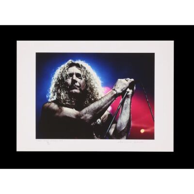 224. The Rockarchive Collection: Limited Edition Robert Plant Print by Fernando Aceves, Chicago, 1993 ### ROBERT PLANT