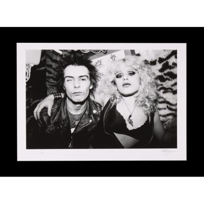 227. The Rockarchive Collection: Limited Edition Sid Vicious and Nancy Spungen Record Mirror Photoshoot Print by Richard Mann, Ladbroke Grove, 1978 ### SEX PISTOLS