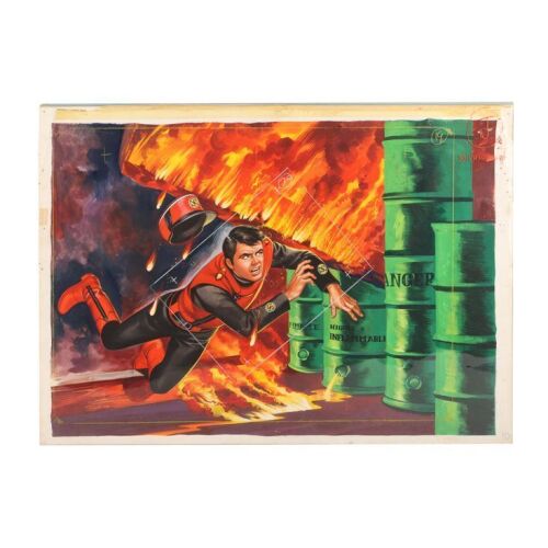 238. Original Hand-Painted End Credits Sequence Board No.10 Artwork by Ron Embleton ### CAPTAIN SCARLET AND THE MYSTERONS (TV SERIES, 1967-1968)