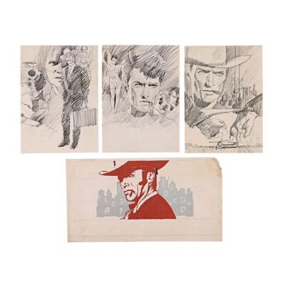 239. Set of Four Preliminary Italian Poster Designs ### COOGAN'S BLUFF (1968)