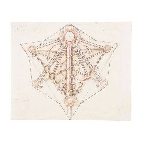 240. Hand-coloured Brian Froud "Skeksis Spiral Journey" Artwork ### DARK CRYSTAL, THE (1982)