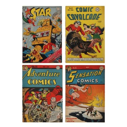 243. Set of Four Comics ### DC COMICS