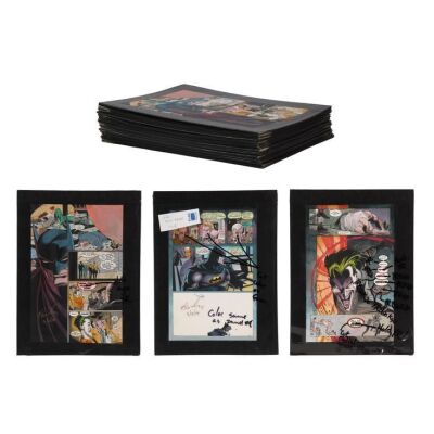 247. Colour Art Panels Signed by Pat Garrahy ### DC COMICS: THE JOKER DEVILS ADVOCATE