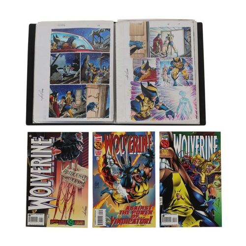 256. Wolverine No. 95, 98 and 99 Signed by Joe Rosas and Booklet Containing Hand-Coloured Interior Colour Guides ### WOLVERINE (1988-2003)