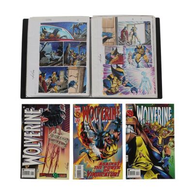 256. Wolverine No. 95, 98 and 99 Signed by Joe Rosas and Booklet Containing Hand-Coloured Interior Colour Guides ### WOLVERINE (1988-2003)