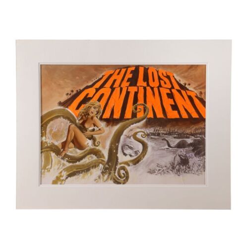 264. Hand-Painted Pre-Production Artwork by Tom Chantrell ### THE LOST CONTINENT (1968)