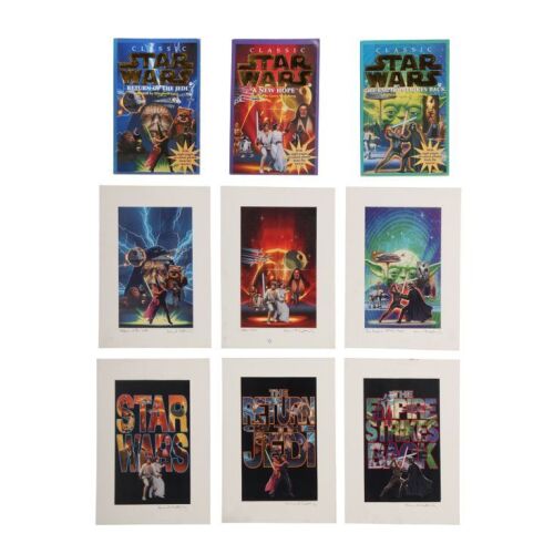 274. Set of Six Hand-Illustrated David Mattingly Novelsation Cover Prelims and Three Classic Star Wars Novels ### STAR WARS: ORIGINAL TRILOGY