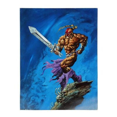 285. Original Hand-Painted GamePro Magazine Cover Artwork by Simon Bisley ### SUPER NINTENDO: WEAPONLORD