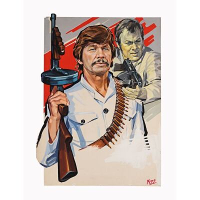 289. Original Hand-Painted Italian Poster Artwork ### YOU CAN'T WIN 'EM ALL, (1970)