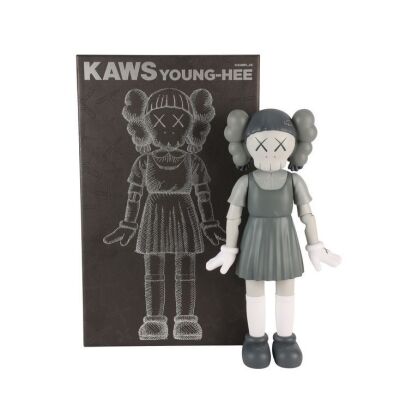 291. Young-Hee "Monotone" Vinyl Figure, 2024 ### KAWS