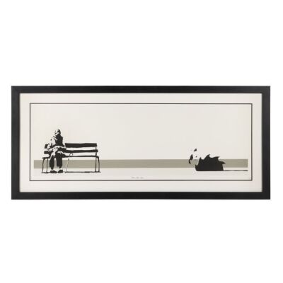 296. Weston Super Mare Print, 2003 ### BANKSY