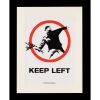 300. Keep Left Sticker, 2006 ### BANKSY