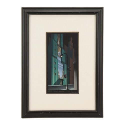 334. Framed Original Hand-Painted Background "The Man Who Killed Batman" Animation Cel ### BATMAN: THE ANIMATED SERIES (1992-1995)