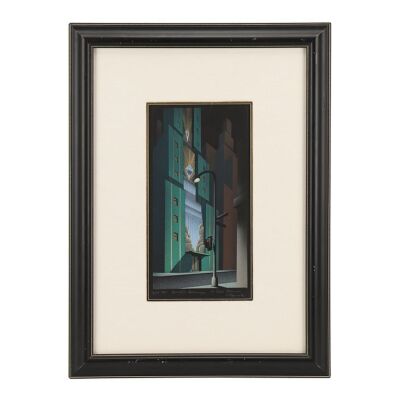 334. Framed Original Hand-Painted Background "The Man Who Killed Batman" Animation Cel ### BATMAN: THE ANIMATED SERIES (1992-1995)
