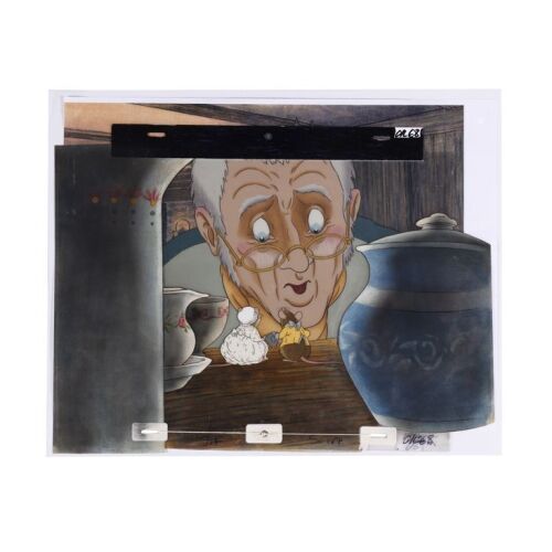 337. The Tailor and Mice Original Production Cel and Background ### THE WORLD OF PETER RABBIT AND FRIENDS (TV SERIES, 1992-1998): THE TAILOR OF GLOUCESTER