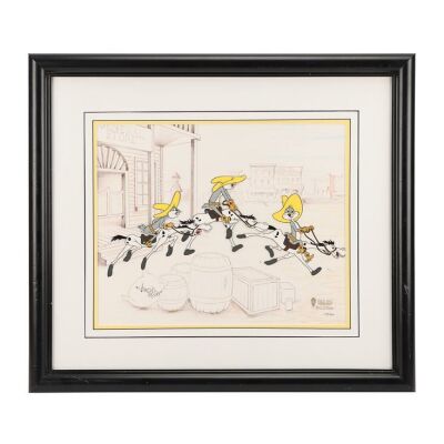 342. Signed Limited Edition Animation "Sequential Series" Drawing by Virgil Ross ### BUGS BUNNY