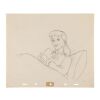 343. Cinderella In Bed Original Production-Era Animation Pencil Drawing ### CINDERELLA (1950)