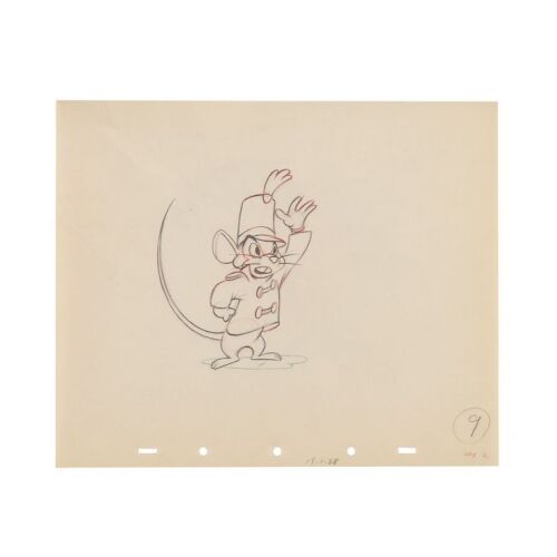 349. Timothy Mouse Original Production Pencil Drawing ### DUMBO (1941)