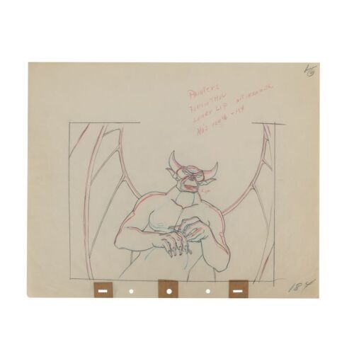 353. Chernabog Original Production Pencil Drawing ### FANTASIA (1940)