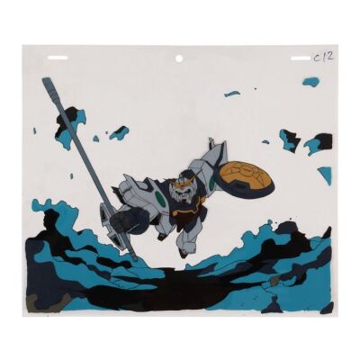 356. Sandrock Custom Original Production Cel ### GUNDAM FRANCHISE (1979-PRESENT)