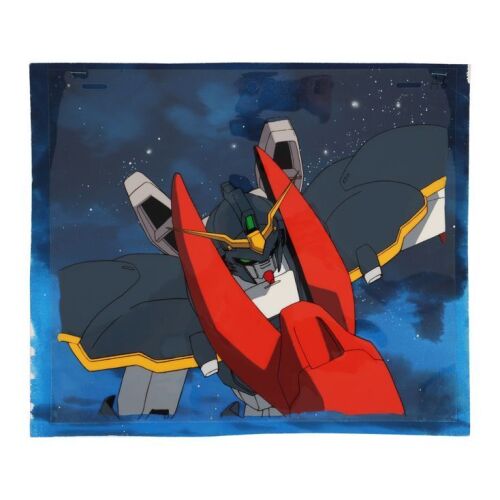 357. Deathscythe Hell Original Production Cel and Hand-Painted Background ### GUNDAM FRANCHISE (1979-PRESENT)