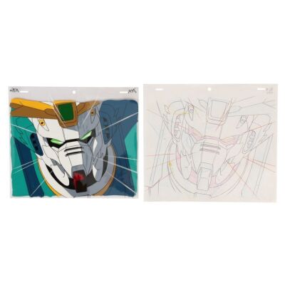 358. Altron Gundam (Shenlong Gundam Upgrade) Original Production Cel and Matching Drawing ### GUNDAM FRANCHISE (1979-PRESENT)