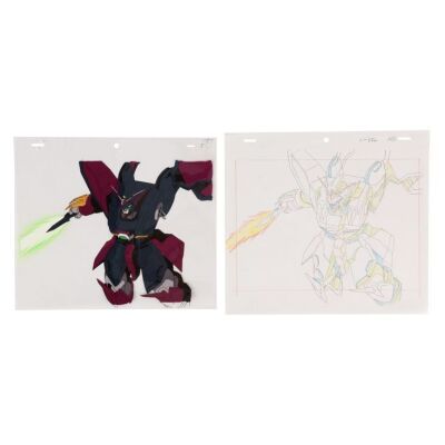 359. Gundam Epyon Original Production Cel and Matching Drawing ### GUNDAM FRANCHISE (1979-PRESENT)